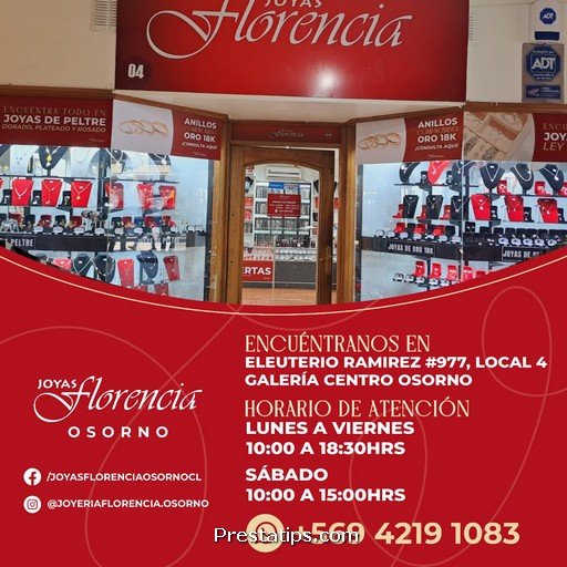 Joyas Florencia Osorno, Local 4