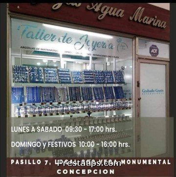 Joyería agua marina