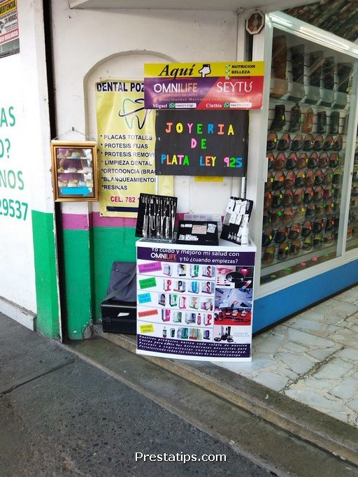 Joyería La PLATA de Poza Rica y punto de venta Omnilife Seytú