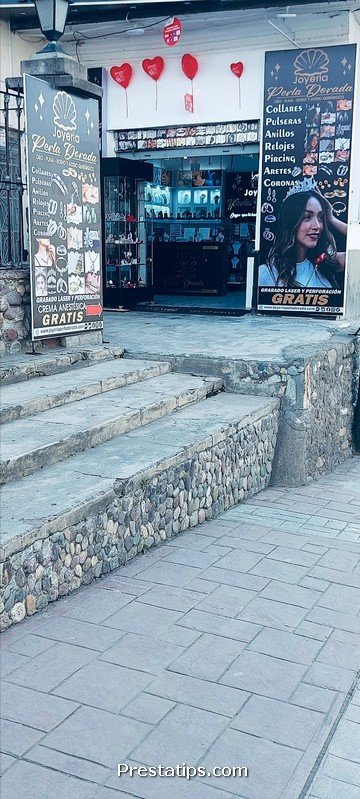 Joyeria perla dorada