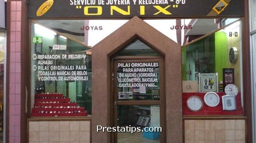 Joyería y relojería Onix